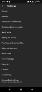 YouTube Vanced Features