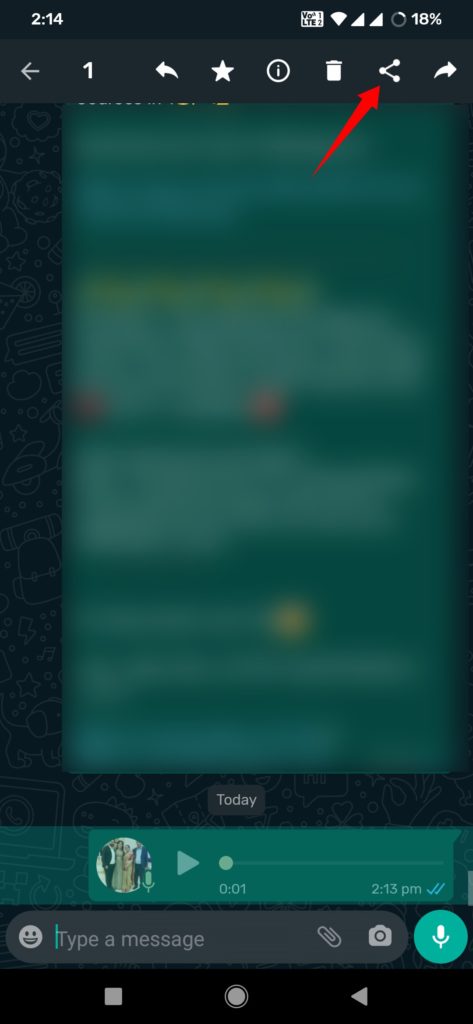 transcribe whatsapp messages