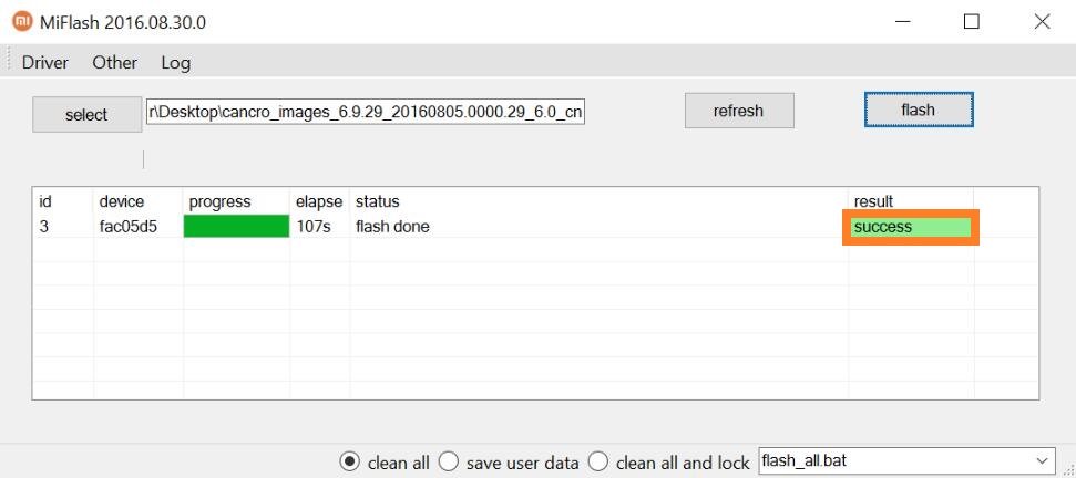 Fastboot ROM Flashing Tool