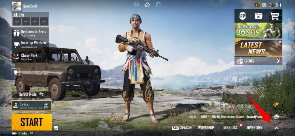 Transfer PUBG Mobile Account to Battlegrounds Mobile India