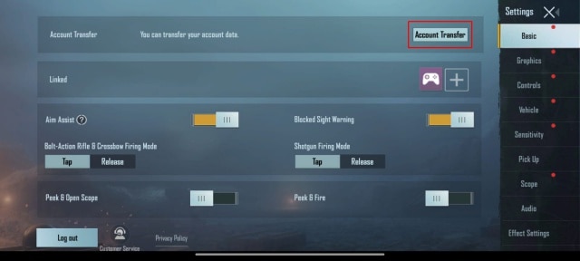 Transfer PUBG Mobile Account to Battlegrounds Mobile India