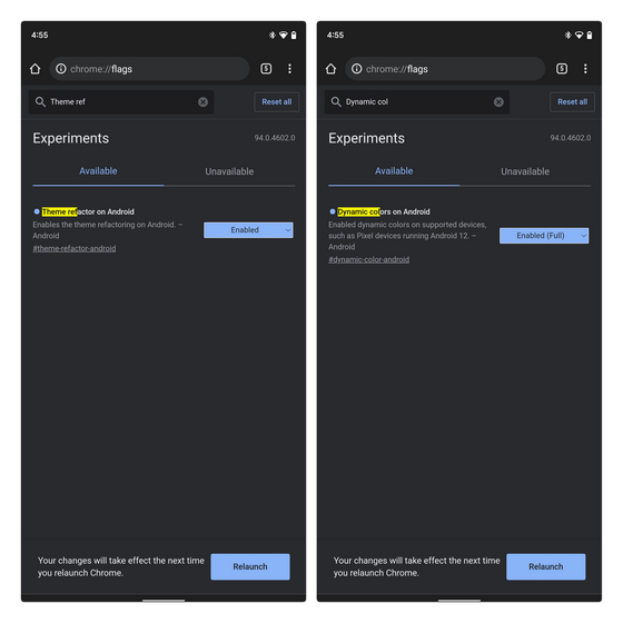 Enable Material You Theme in Google Chrome